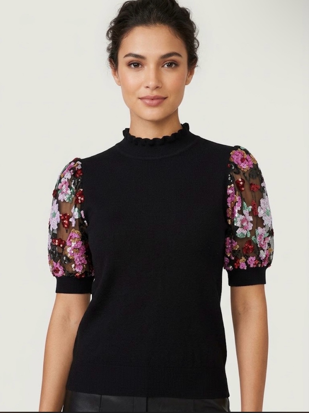 Jodifl Blouse with Flower Sleeves